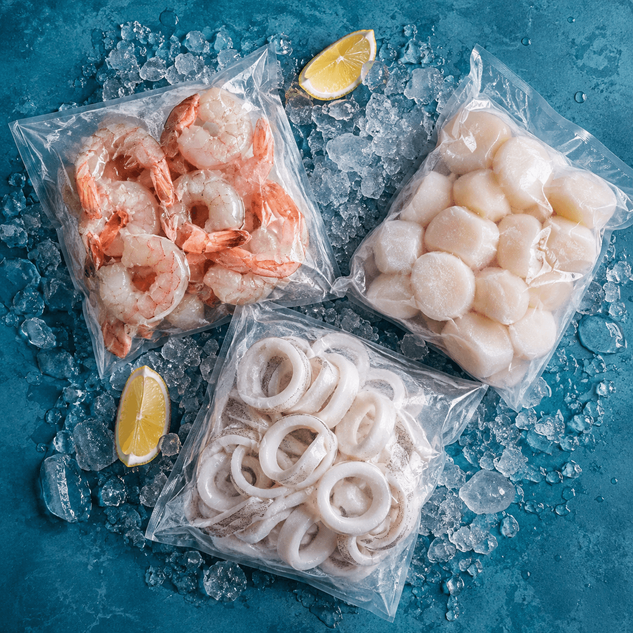 Prawns & Shellfish selection